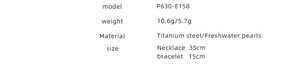 Detailed spec sheet showing material, weight and size for pearl flower OT buckle jewelry