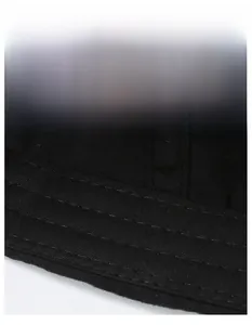 Close-up of the widened sweatband and breathable cotton lining of the baseball cap