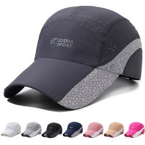 Atmungsaktive Schnell Trocknende Sport Baseballkappe Mesh Sonnenhut Leicht Outdoor Laufen Wandern Verstellbare Kappe Unisex