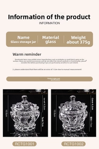 Macro view showing dimensions and relief wave texture of modern glass storage jars