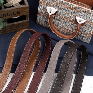 Universal PU leather shoulder straps for bags in four colors with lychee texture