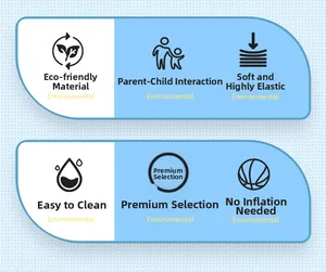 Elastic rubber toy basketball for kids featuring eco-friendly material and high bounce