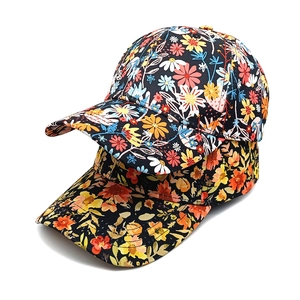 Casquettes de baseball fleuries pour femmes avec motifs colorés de marguerites et fleurs