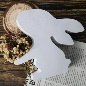 DIY Easter bunny vase silicone mold for 3D flower arrangement and home resin decor
