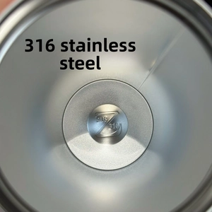 Detail of premium SUS 316 stainless steel inner liner with high corrosion resistance