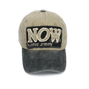 Vintage Washed Cotton Baseball Cap Retro Distressed Sun Hat With Embroidered Patch Adjustable For Men Women Outdoor