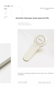 Detail view of cream-white toilet lid lifter with SimpleLife logo and matte finish