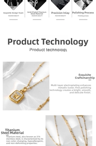Détail d'un relief de papillon doré sur pendentif carré en nacre et acier inoxydable 316L