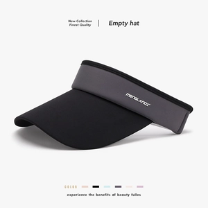 Women Ice Satin Sun Visor Hat UV Protection UPF 50 Wide Brim Empty Top Cap For Outdoor Cycling Running Sports Breathable