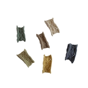 Chaussettes bébé en maille ajourée et coton respirant en plusieurs coloris unis