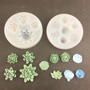 Lotus Flower Leaf Seed Pod Silicone Mold DIY Cake Decorating Fondant Chocolate Resin Craft Soap Candle Making