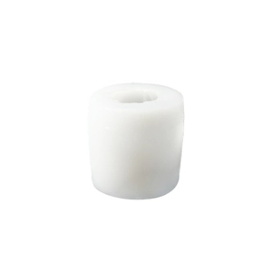 Moule en silicone blanc translucide pour bougies tulipes et créations en résine ou plâtre