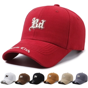 Casquette De Baseball En Coton Brodé Réglable Protection Solaire Extérieure Respirante Chapeau De Sport Hommes Femmes