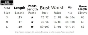 Detailed size chart for lace long sleeve bodycon dress including bust and waist measurements