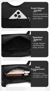 Taktische Brusttasche für Herren multifunktionale Weste Streetwear Sporttasche