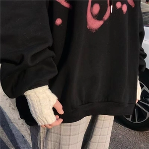 White knitted fingerless gloves with cable pattern for warmth and street style fashion