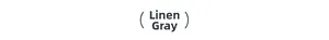 Detailed text label displaying the Linen Grey color swatch option for the skirt