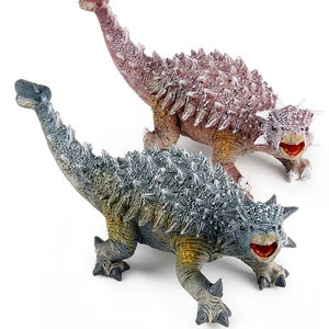 Ankylosaurus Dinosaurio Modelo De Juguete Simulación Textura Realista Plástico Sólido Figura De Animal Educativa