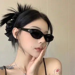 Vintage Cat Eye Sunglasses PC Frame With Metal Hinge UV Protection Fashion Retro Eyewear For Women Men