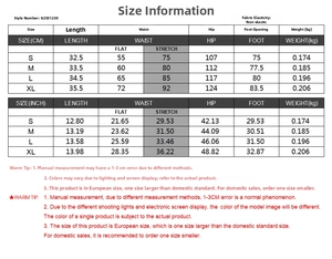 Tableau des tailles détaillé pour jupe à dentelle avec mesures en CM et pouces de S à XL