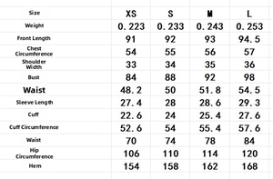 Detailed size chart for the sweet pink V-neck dress with lace trim and waist fit