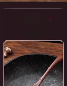 Close-up of high-temperature resistant ebony wood chopsticks in boiling water