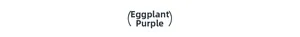 Detail view of the fabric color swatch in eggplant purple for high-impact yoga sets