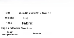 Detailed size and capacity specifications for women tote bag showing fits for iPad