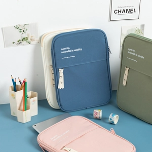 Minimalist shockproof 11/13 inch laptop and tablet sleeve in four pastel colors