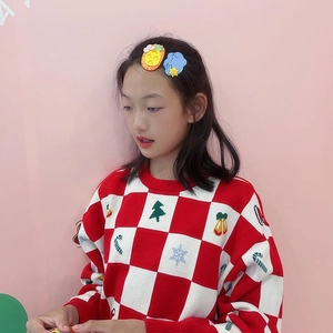Süße Cartoon Haarklammer für Mädchen, Ananas und Wolke Design, süße Schüler Haarzubehör.