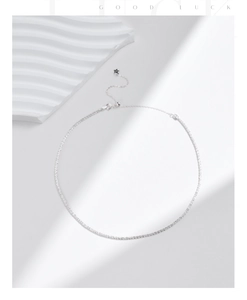 Detailed view of S925 sterling silver stamp on the star pendant necklace clasp