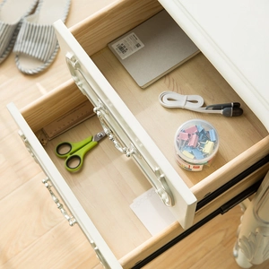 Waterproof EVA transparent drawer liner with diamond texture for cabinets and shelves