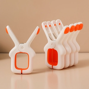 Large Quilt Clips Windproof Laundry Drying Pegs Non Slip Plastic Household Fixing Clamps Strong Spring