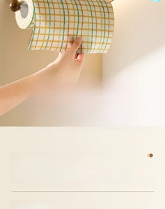 Dual suction cup wall mount paper towel holder in stainless steel for kitchen and bathroom