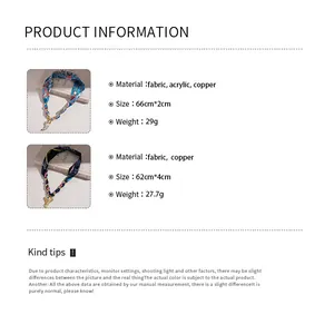 Detailed size and material information for the elephant pendant sweater necklace