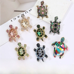 Spilla Vacanza Animale Lega Intarsio Pietre Preziose Artificiali Spille Unisex 1 Pezzo