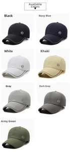Berretto da baseball outdoor in sette colori con logo KT laterale e dettagli a righe