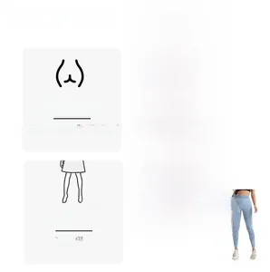 Gros plan sur le tissu respirant haute densité et l'élasticité du legging yoga