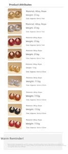 Size chart for bohemian woven geometric hoop earrings with metal alloy and rope details