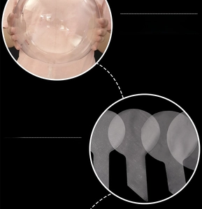 Detail of high-elasticity TPU bobo balloon showing durable material and secure sealing