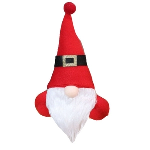 Weihnachtsgnom-Vorhanghalter mit roter Mütze und weißem Bart für festliche Wohndekorationen