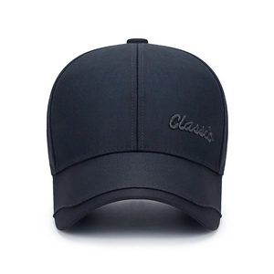 Casquette de baseball décontractée pour hommes avec broderie et visière courbe
