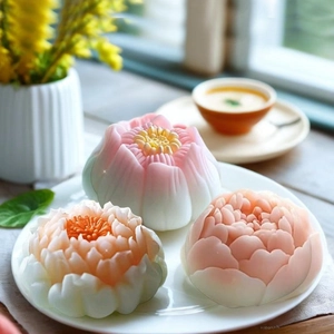 3D lotus hibiscus siliconen mal voor kaarsen en Chinese bloemvormige hars handwerk