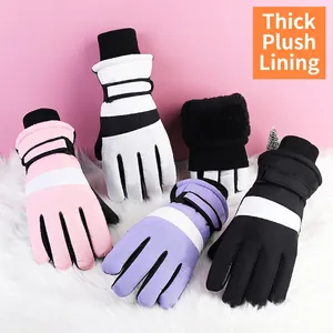 Winter Gloves Touchscreen Thermal Fleece Lined Windproof Waterproof Outdoor Cycling Skiing Riding For Men Women