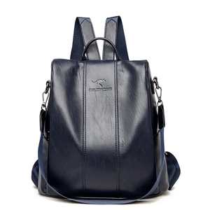 Zaino Da Donna Alla Moda Grande Capacità Pelle PU Impermeabile Pendolare Casuale Versatile Multifunzionale Da Viaggio