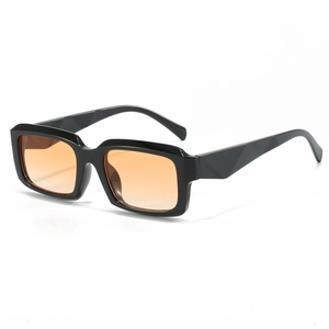 Retro Square Sunglasses UV400 Protection PC Frame Vintage Fashion Rectangle Eyewear For Men Women
