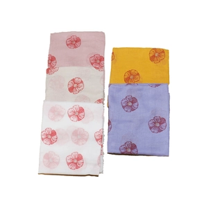 Chic floral print scarves for women in various colors with elegant fringe edge details