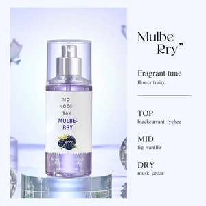 Profumo Mulberry a lunga durata 88ml con note di ribes nero e muschio in flacone viola
