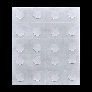 Transparent double-sided adhesive glue dots for balloon decoration and wall fixings