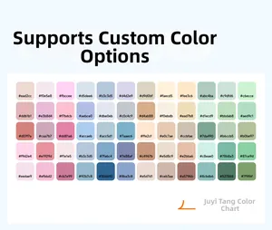Detailed color chart with 60 hex codes for custom yoga top fabric and material selection